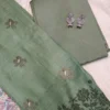 Soft Mul Cotton Suit with Delicate Embroidery